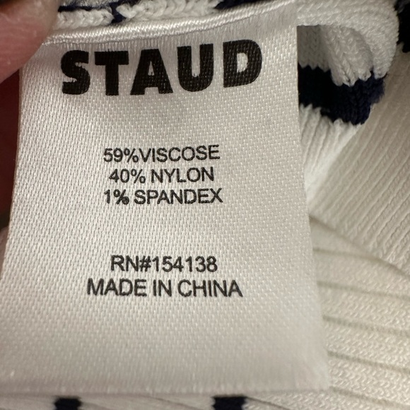 STAUD Hana Top Size XL NWOT - Picture 8 of 10